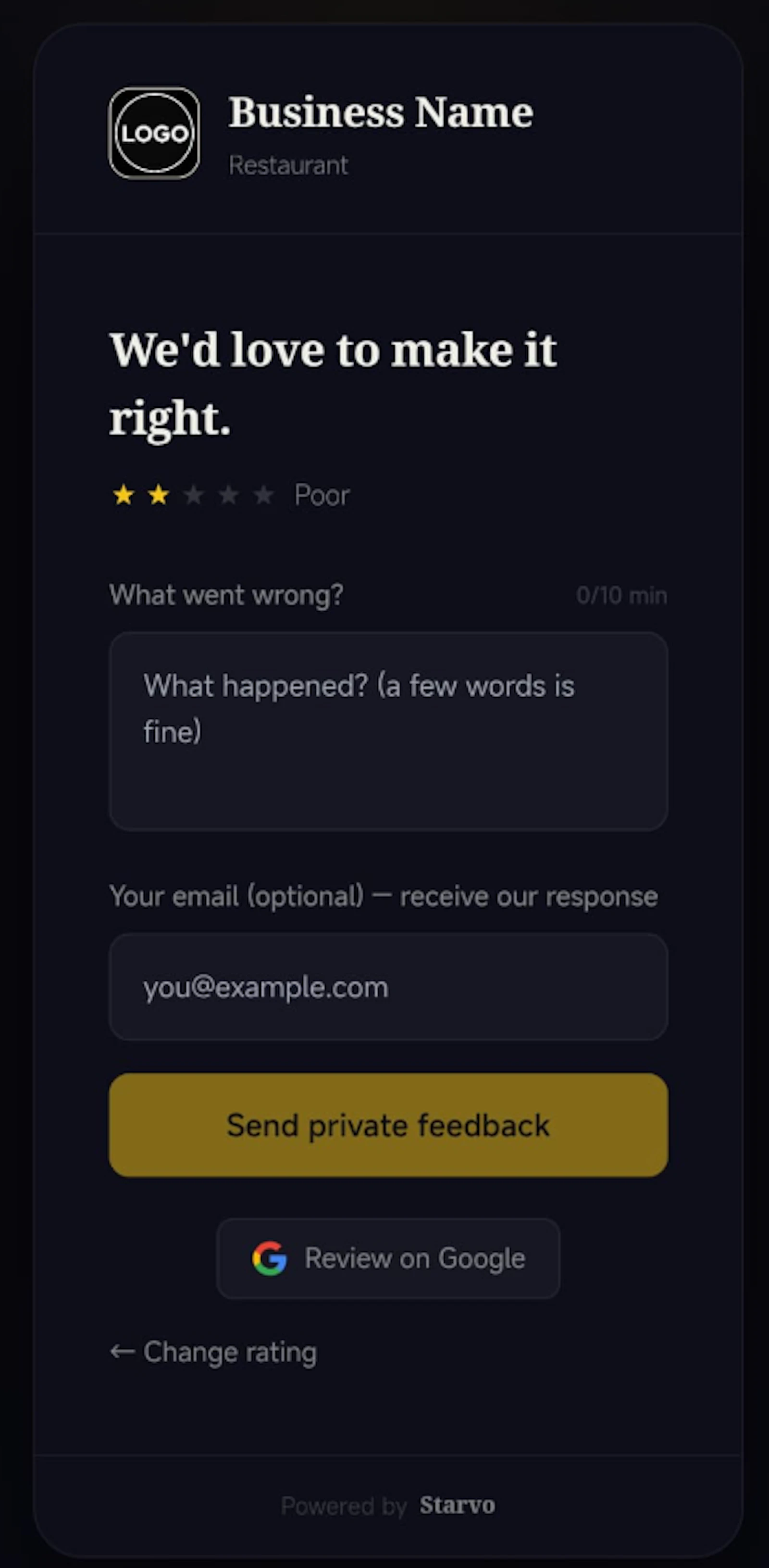 Starvo screenshot 4