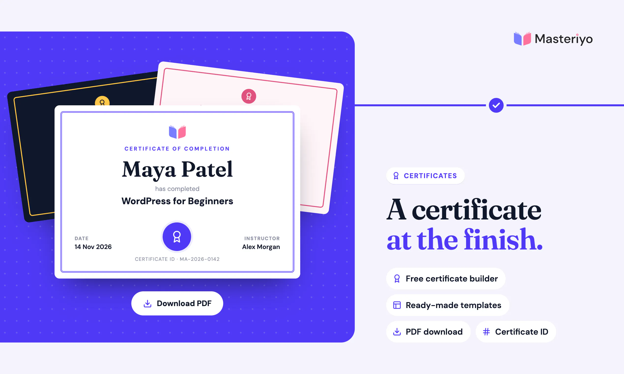 Masteriyo LMS gallery image