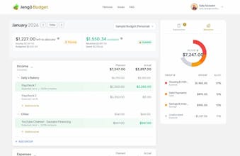 JengōBudget, simple zero-based budgeting gallery image