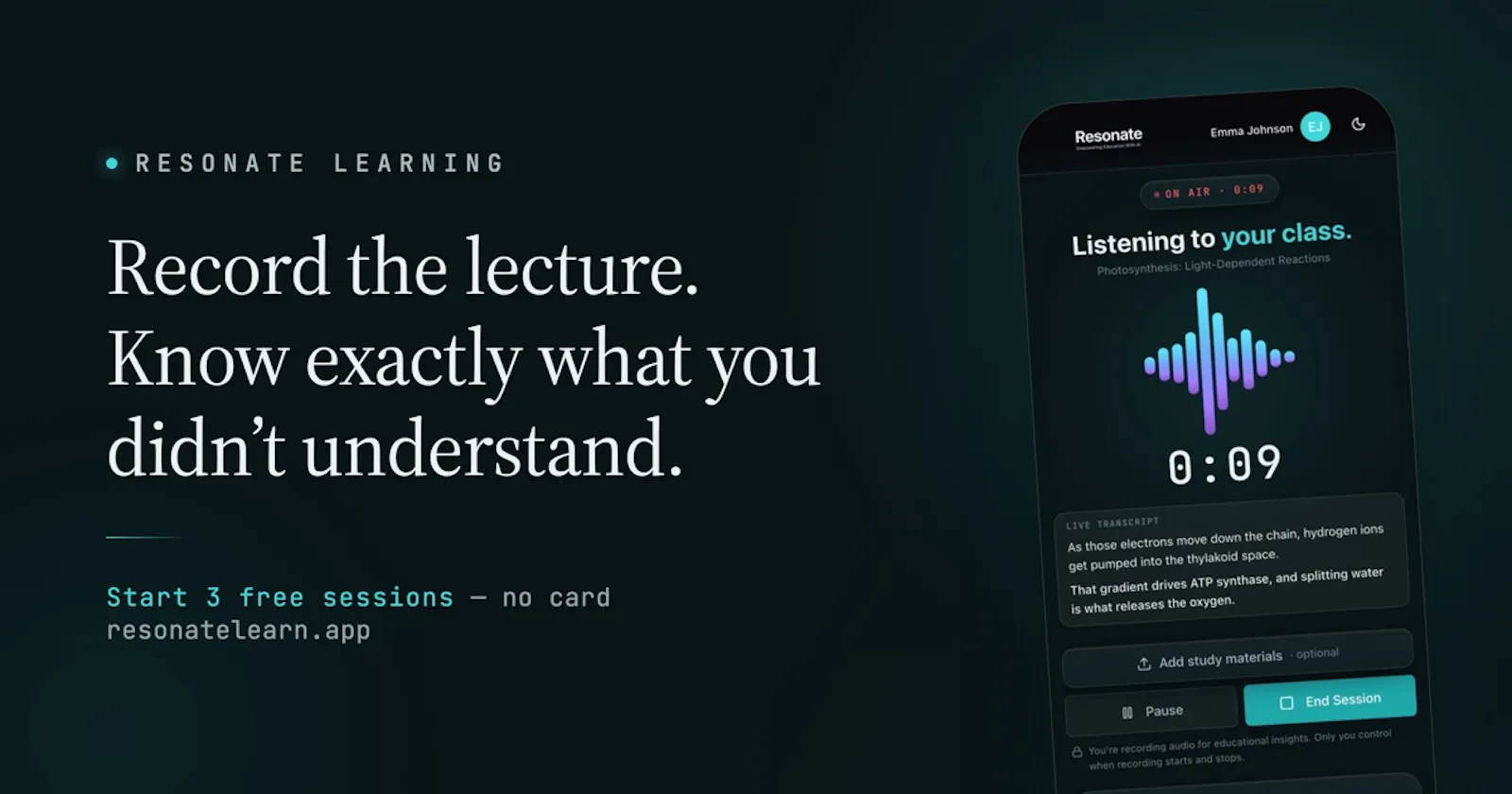 Resonate Learning screenshot 1