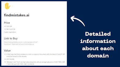 Profitable .ai Domains gallery image