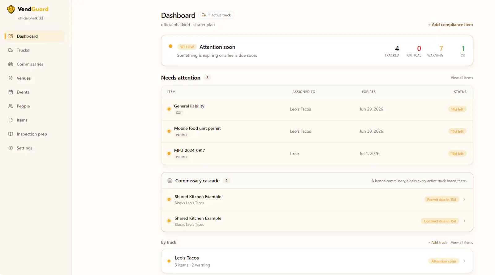 VendGuard screenshot 2