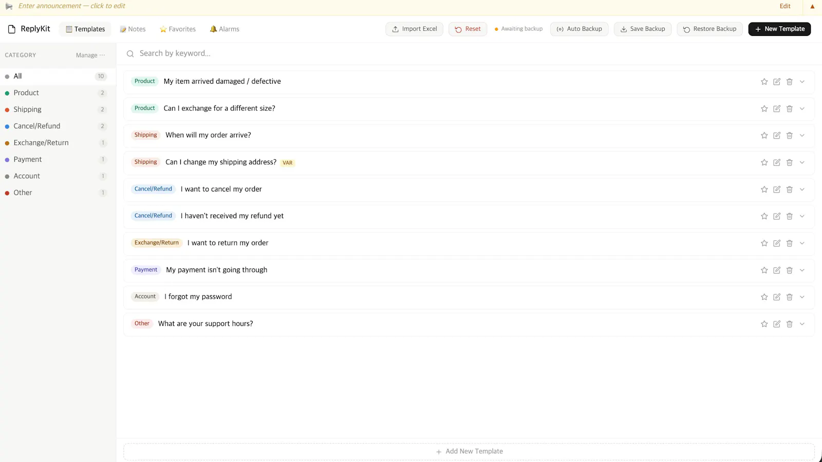 ReplyKit screenshot 2