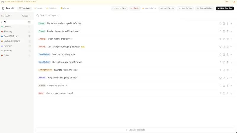 ReplyKit screenshot 2