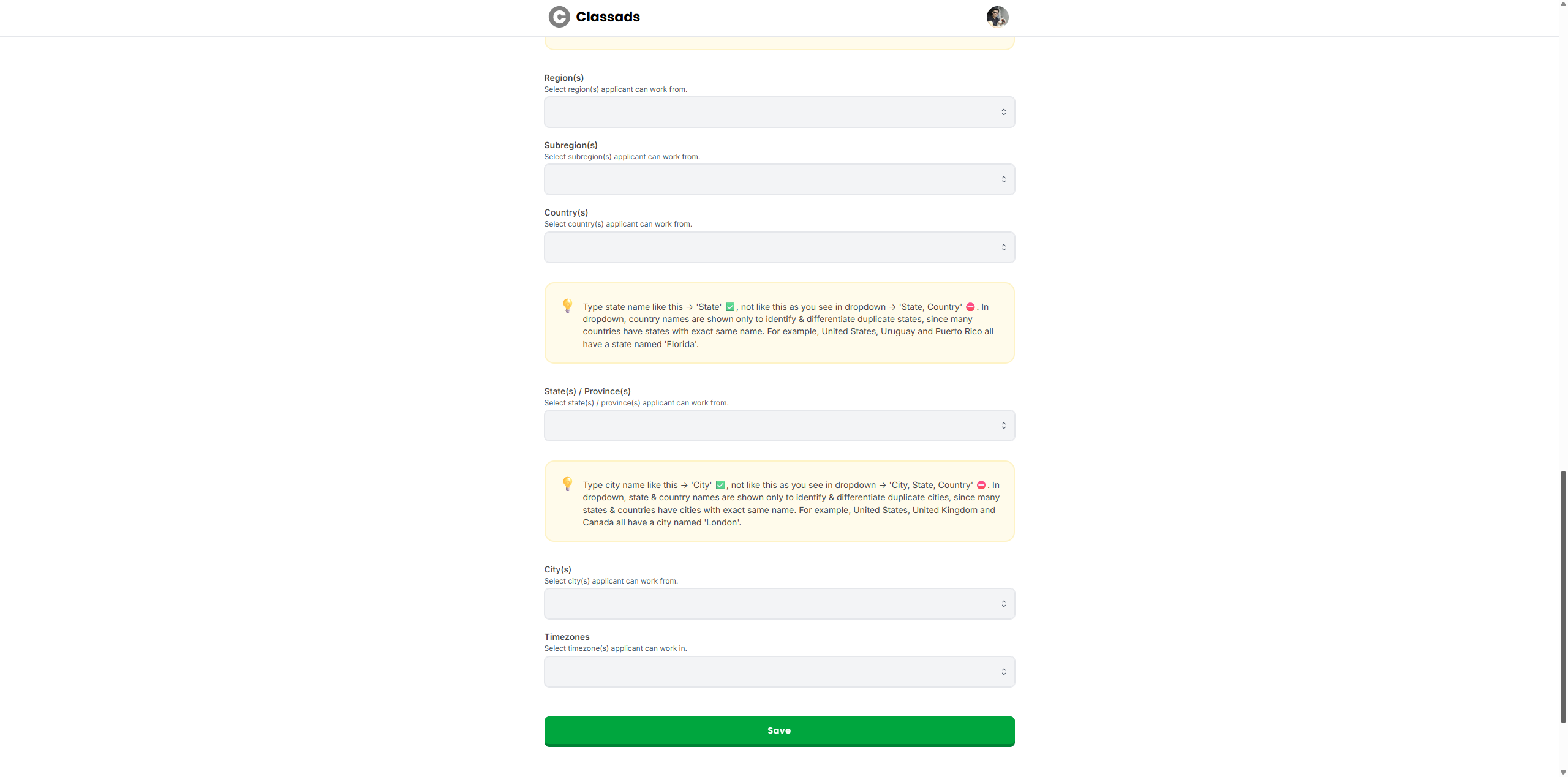 Classads launch gallery image