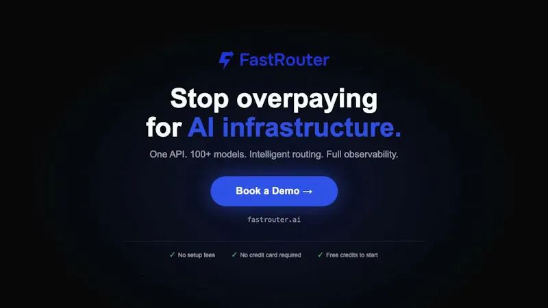 FastRouter.ai screenshot 1 (video preview)