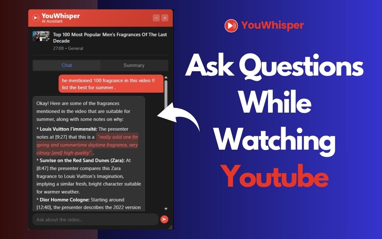 YouWhisper - YouTube 비디오와 채팅하십시오 미디어 2