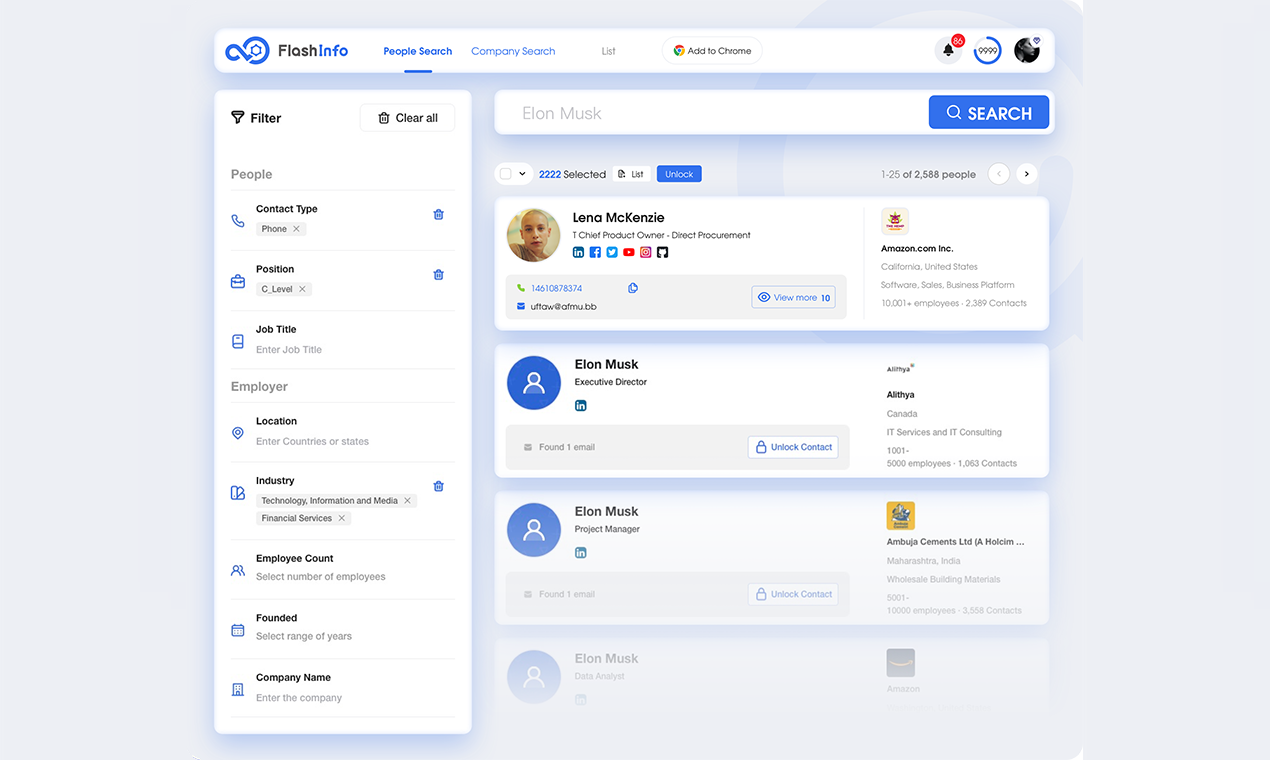 FlashInfo gallery image