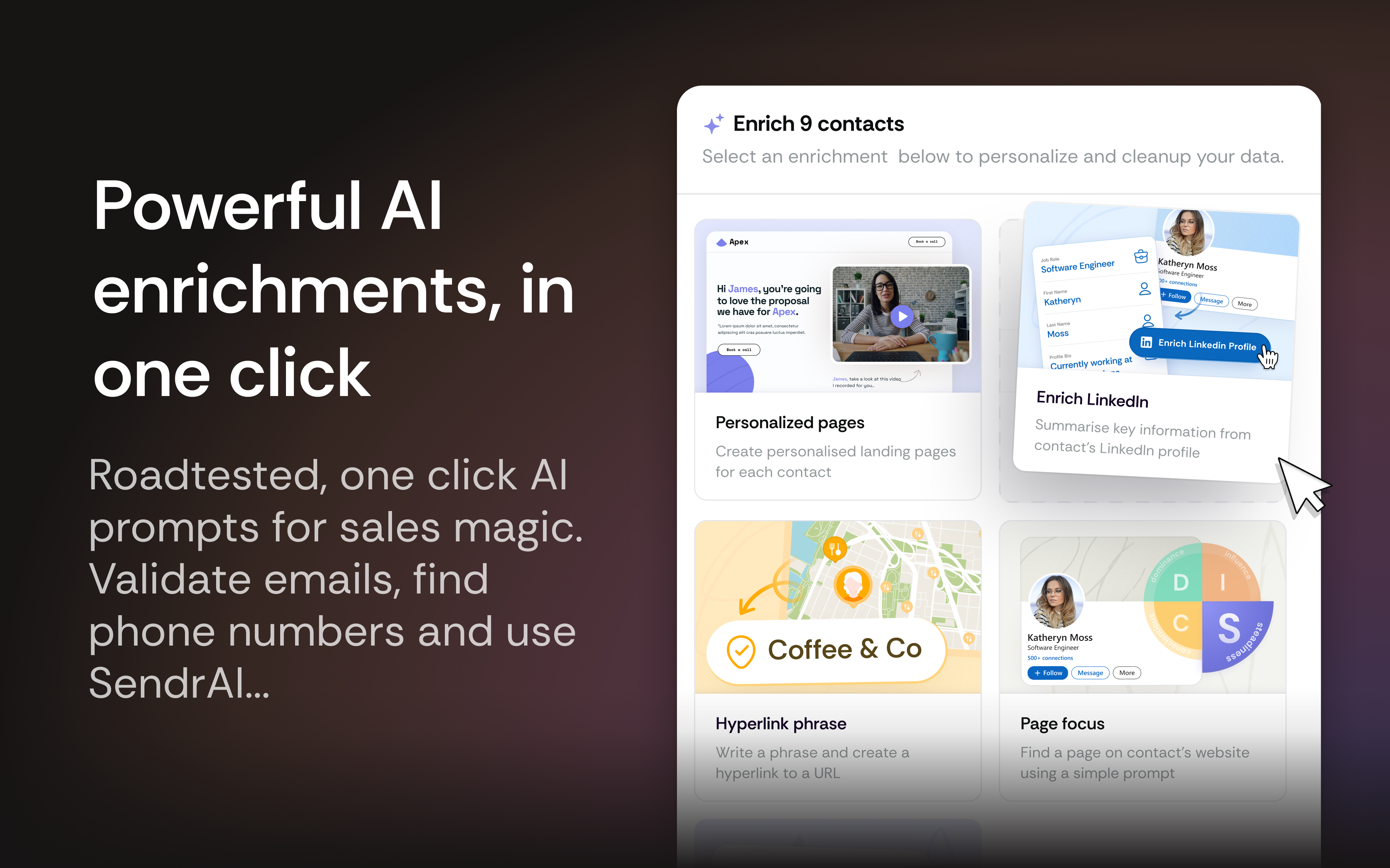 Sendr - Screenshot 4 showing product features and functionality