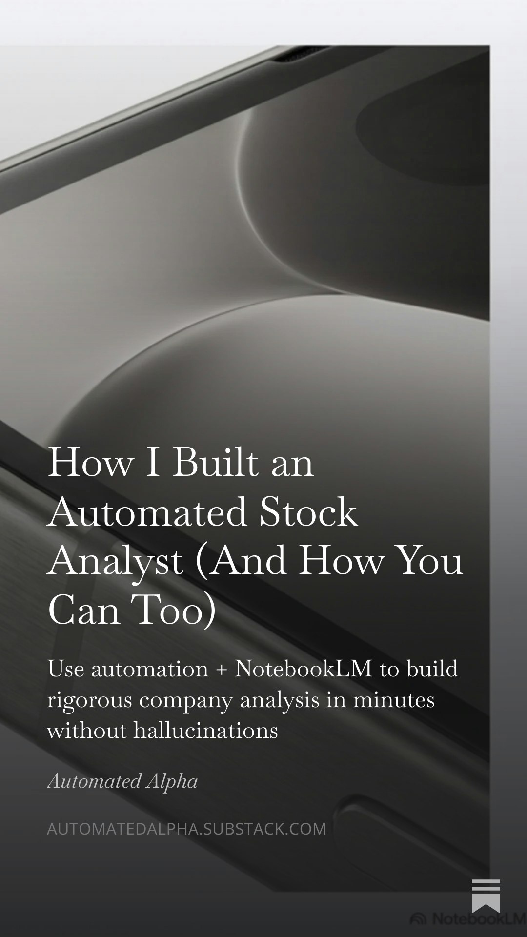 Automated Alpha gallery image