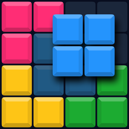 Mini Block - Blast Puzzle - Product Hunt launch logo and brand identity