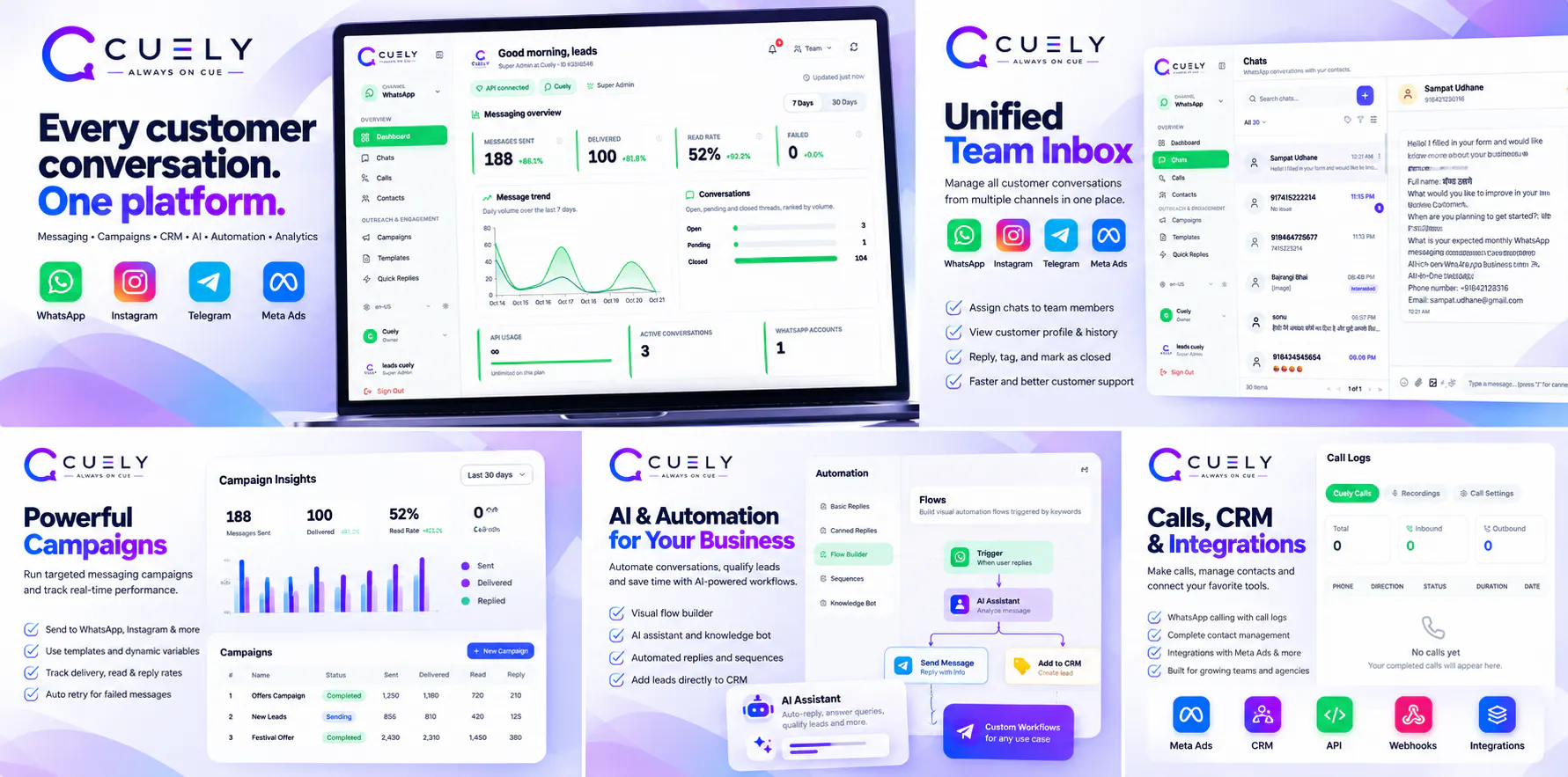 Cuely – AI Omnichannel Business Platform gallery image