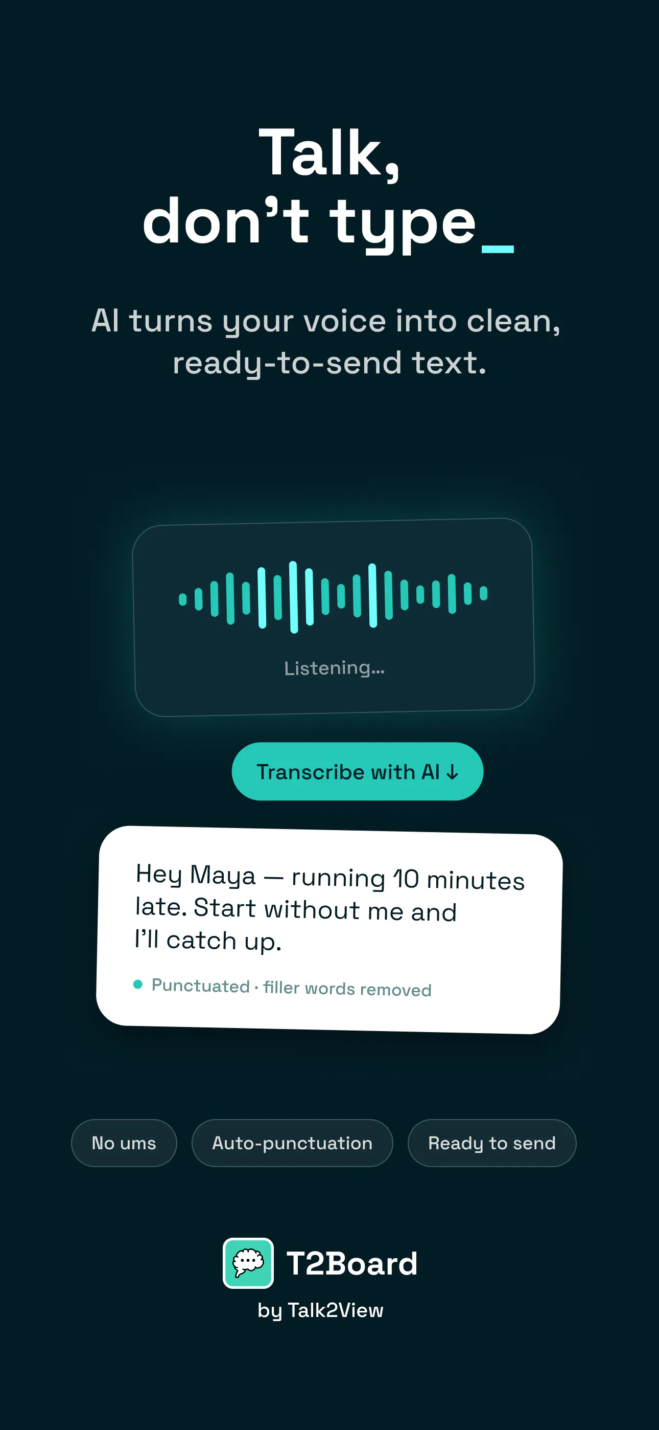 T2Board - Your AI assistant in every app 截图 4