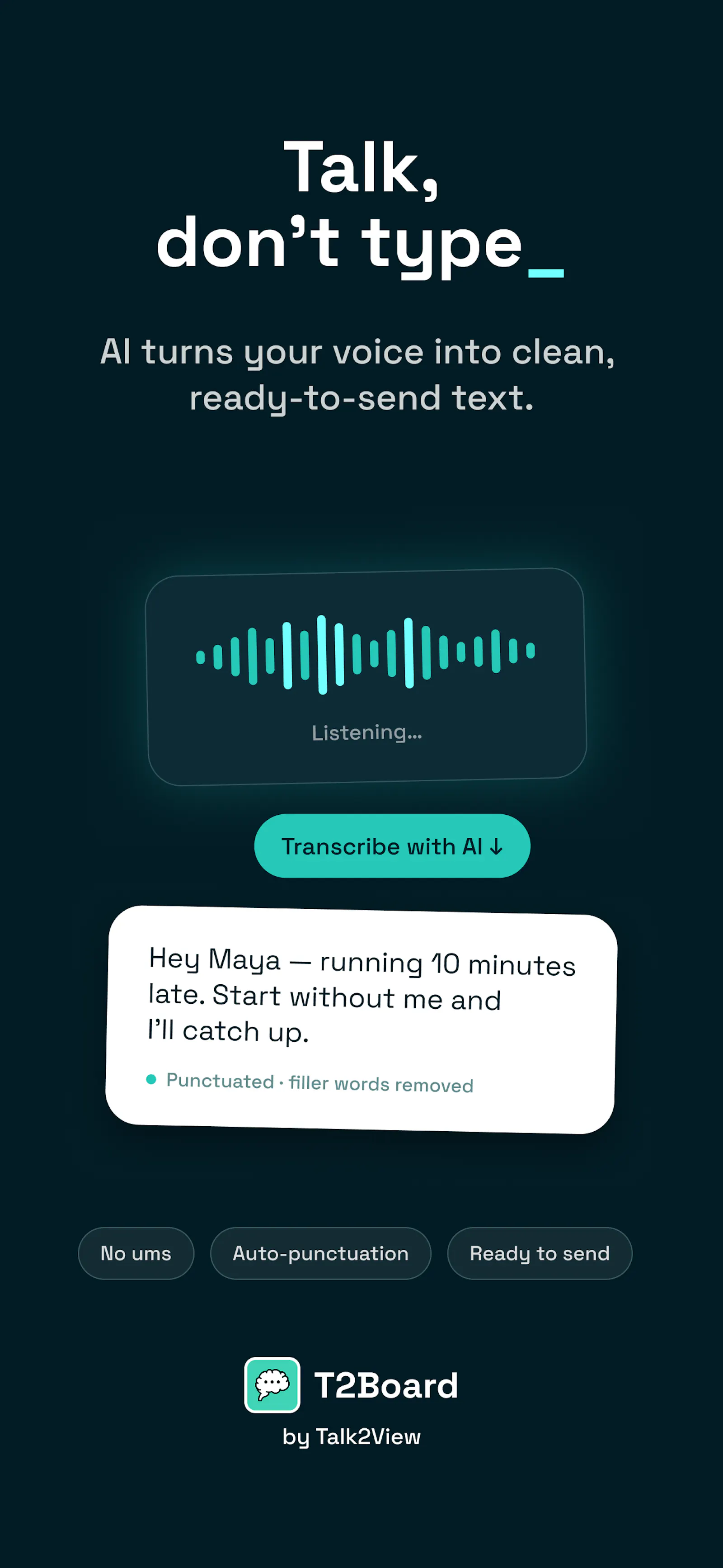T2Board - Your AI assistant in every app screenshot 4
