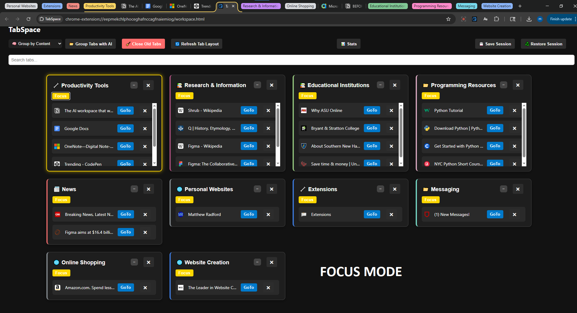 TabSpace gallery image