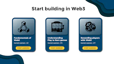 Learn & Earn | Games x Web3 gallery image