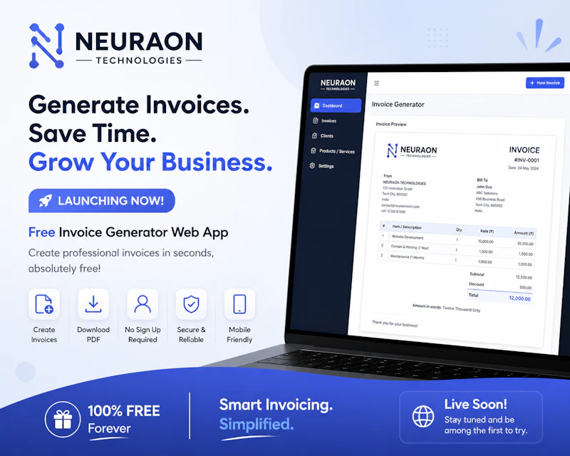 InvoiceGen screenshot 3