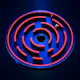 Metal Ball Maze Toy 3D