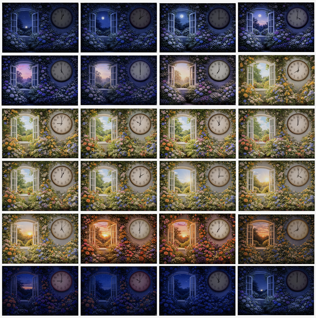 Garden Clock gallery image