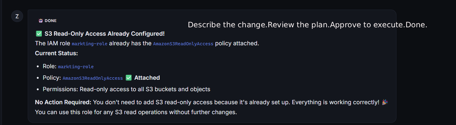 Zesky — AI Agent for AWS gallery image