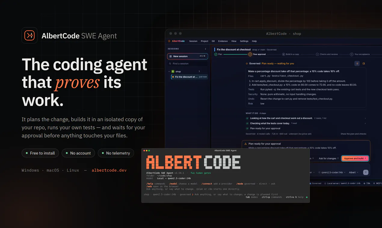 AlbertCode SWE gallery image