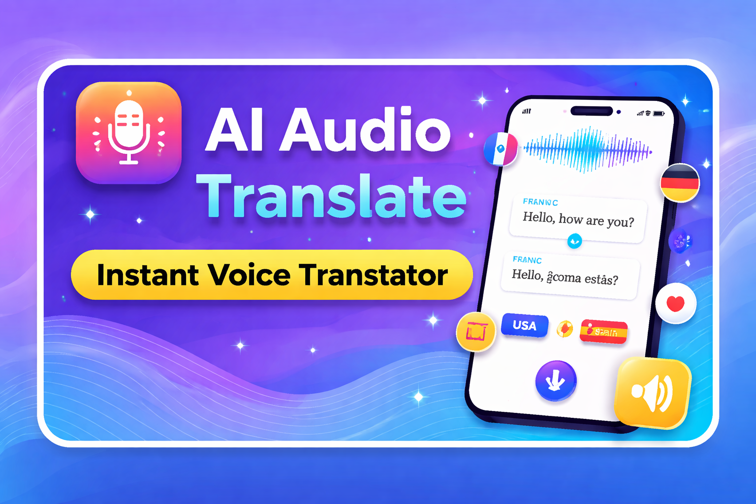 AI Audio Translate gallery image