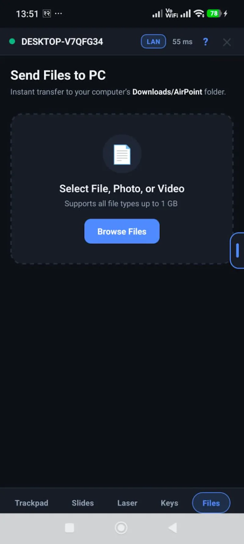 Airpoint: Presenter, Trackpad & manymore screenshot 11