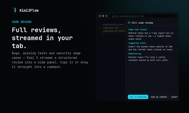 Kimi3Flow screenshot 3