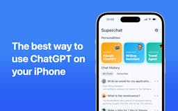 Superchat - ChatGPT for iPhone media 1