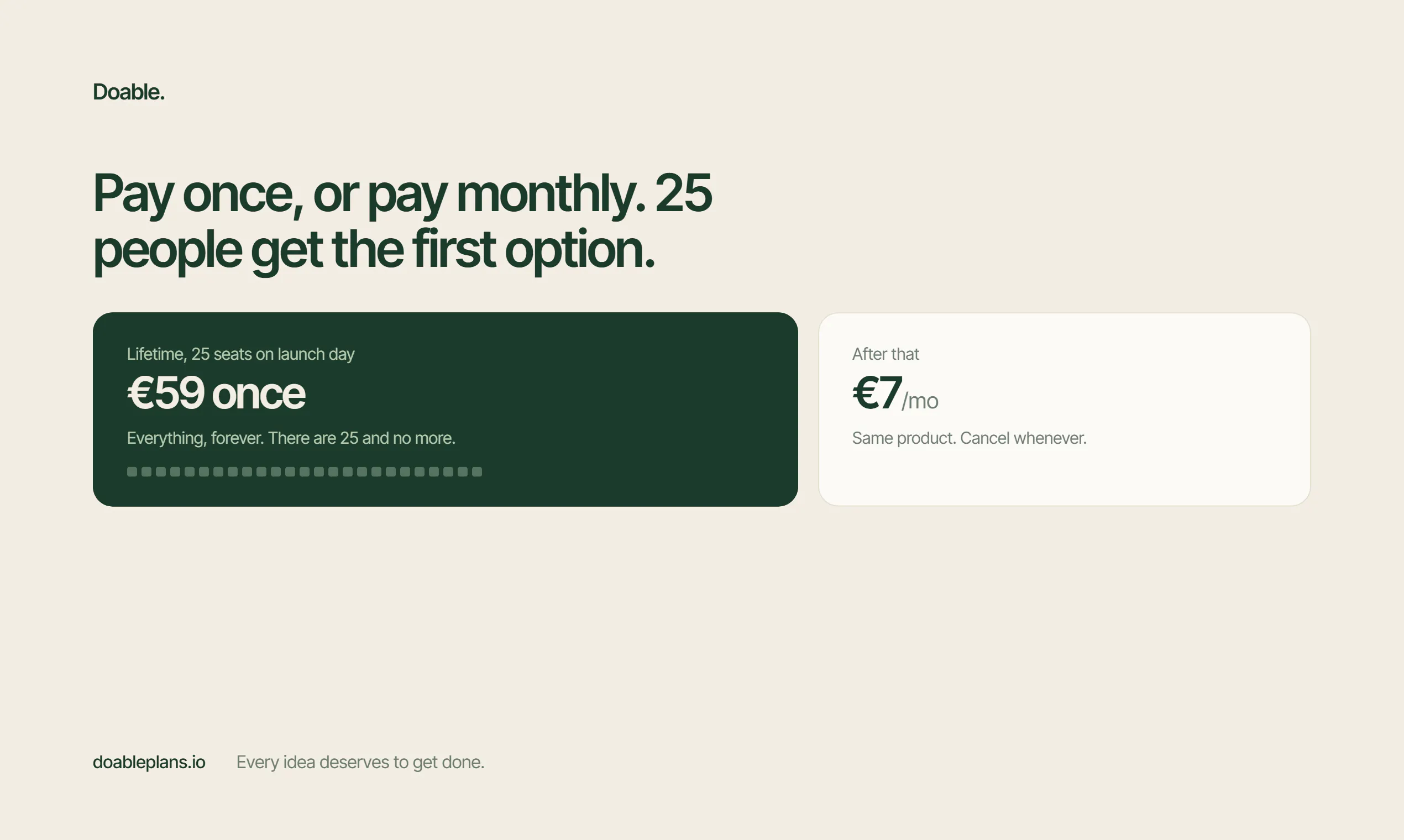 Doable – plan, finish & connect gallery image