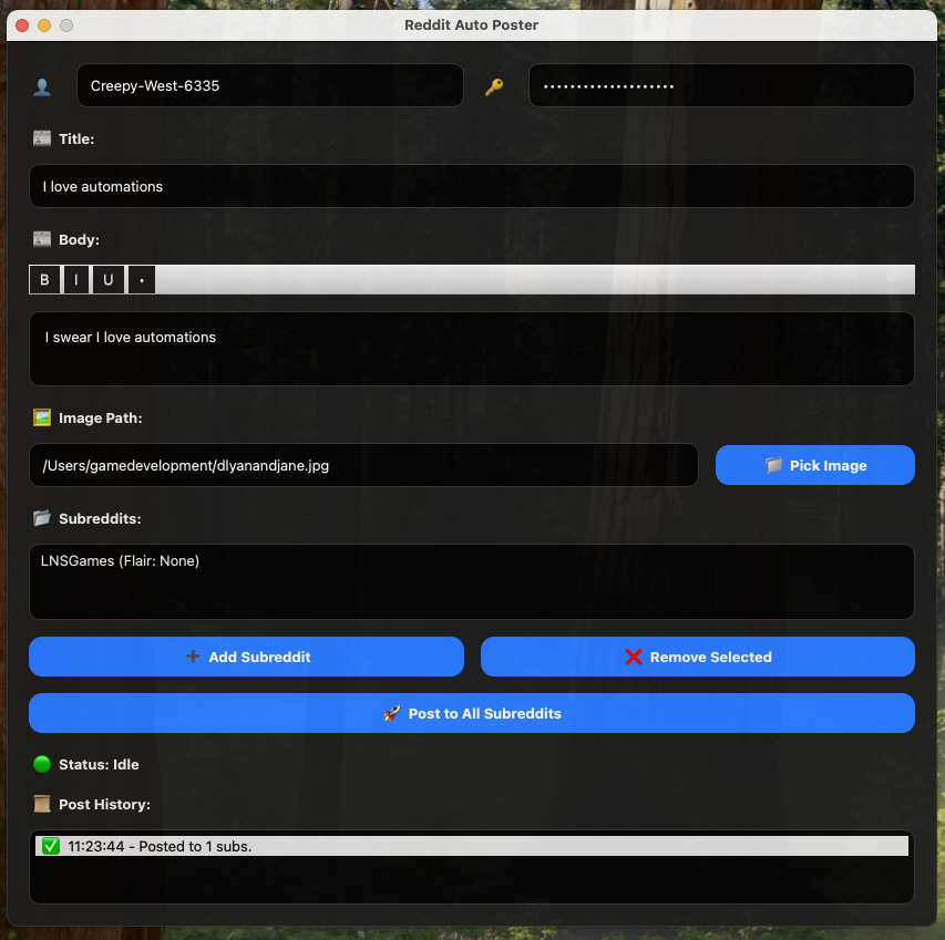 Média RedditPoster: interdire l'automatisation reddit gratuite 1