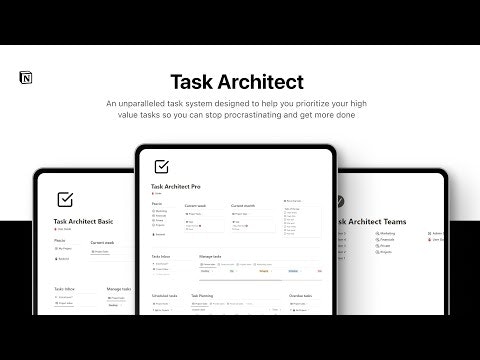 startuptile Task Architect-A system built to redefine task prioritization & management