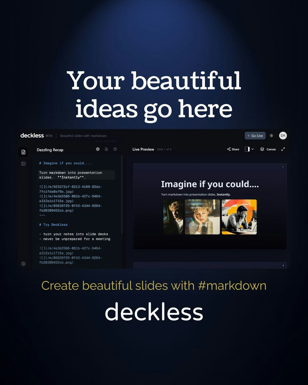 Deckless screenshot 1