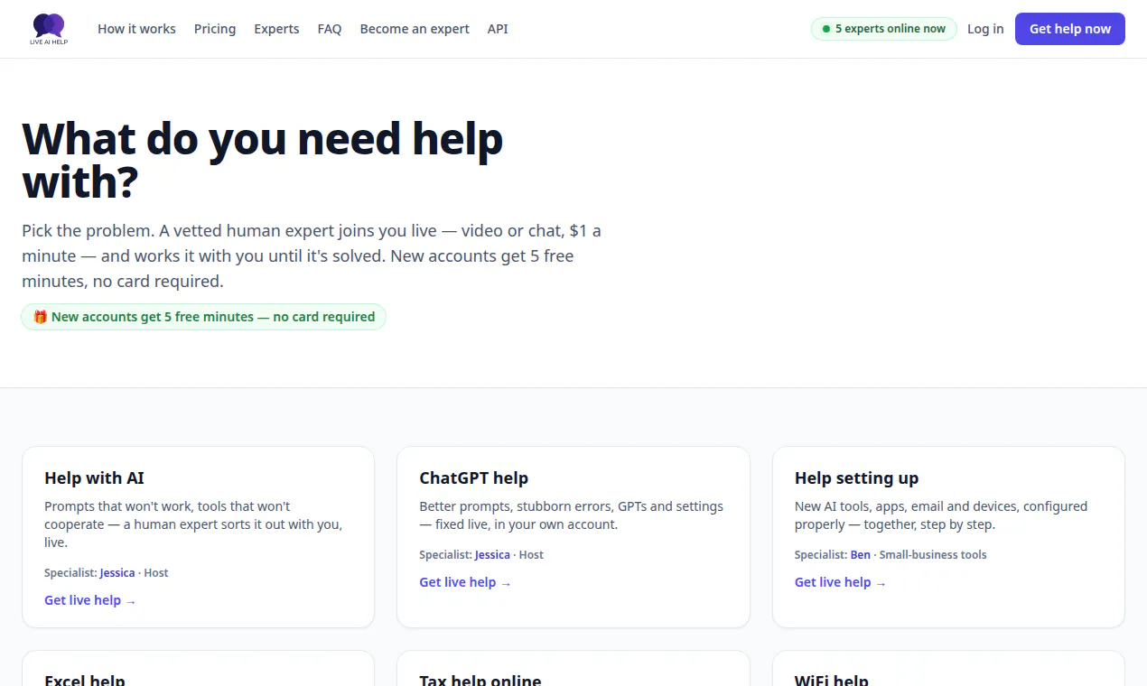 LIVEAIHELP gallery image