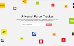 Parcel Tracker media 1