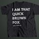 The Quick Brown Fox Tee