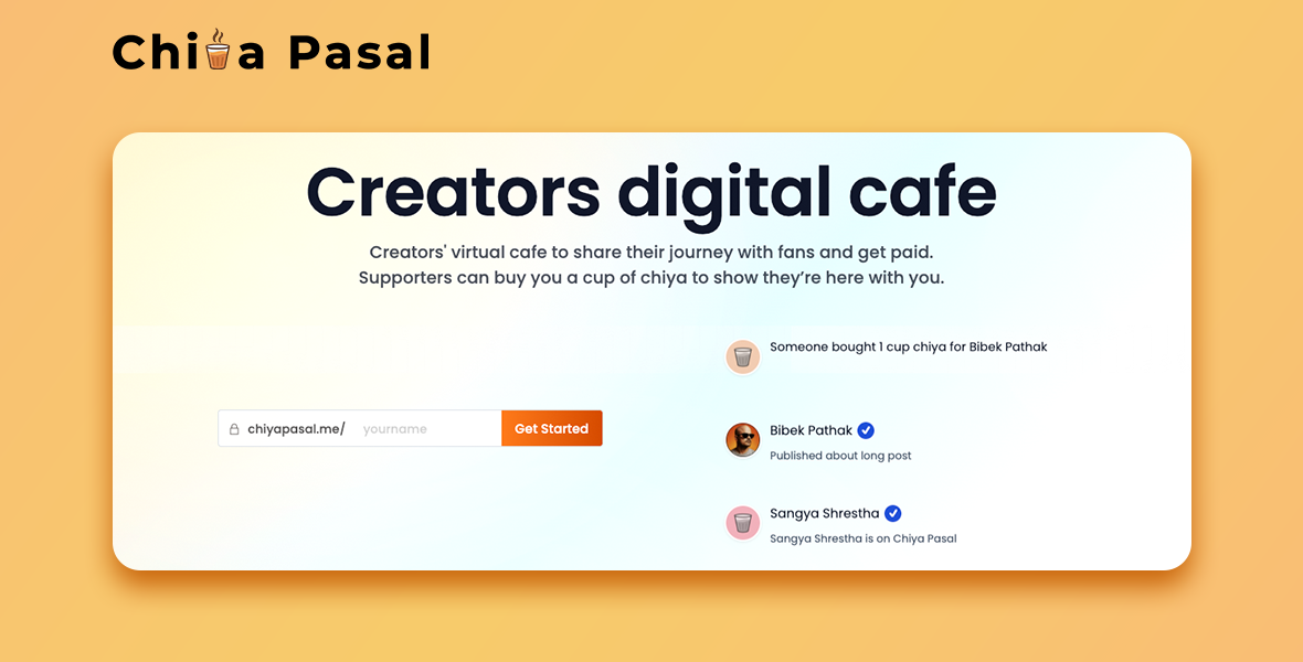 Chiya Pasal - Main screenshot showing features and interface