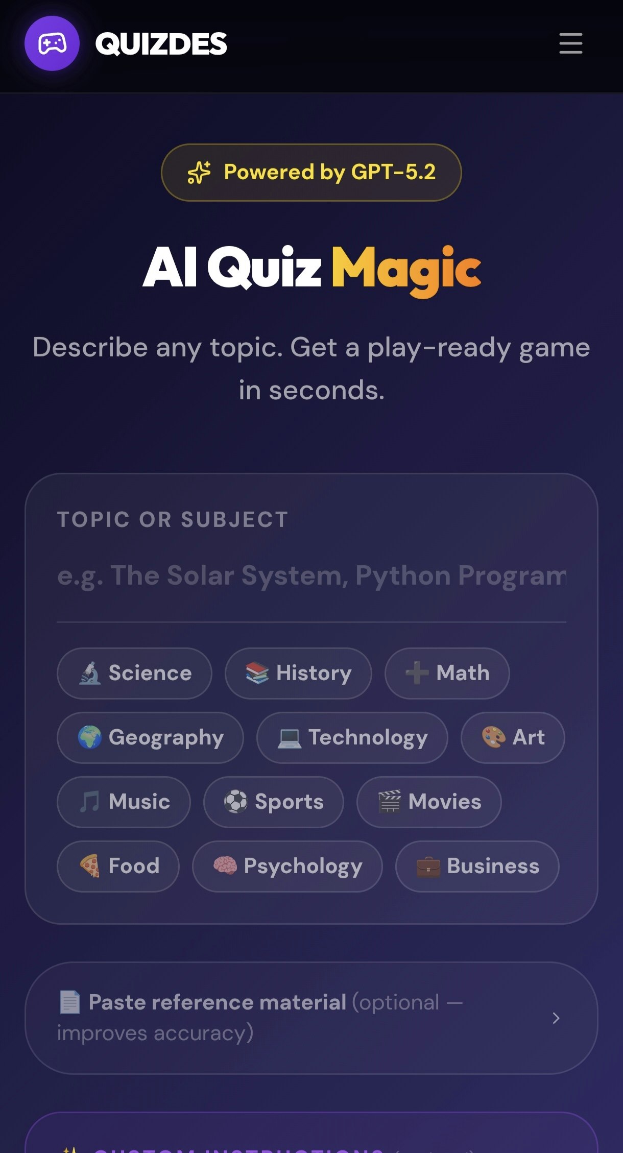 QUIZDES gallery image