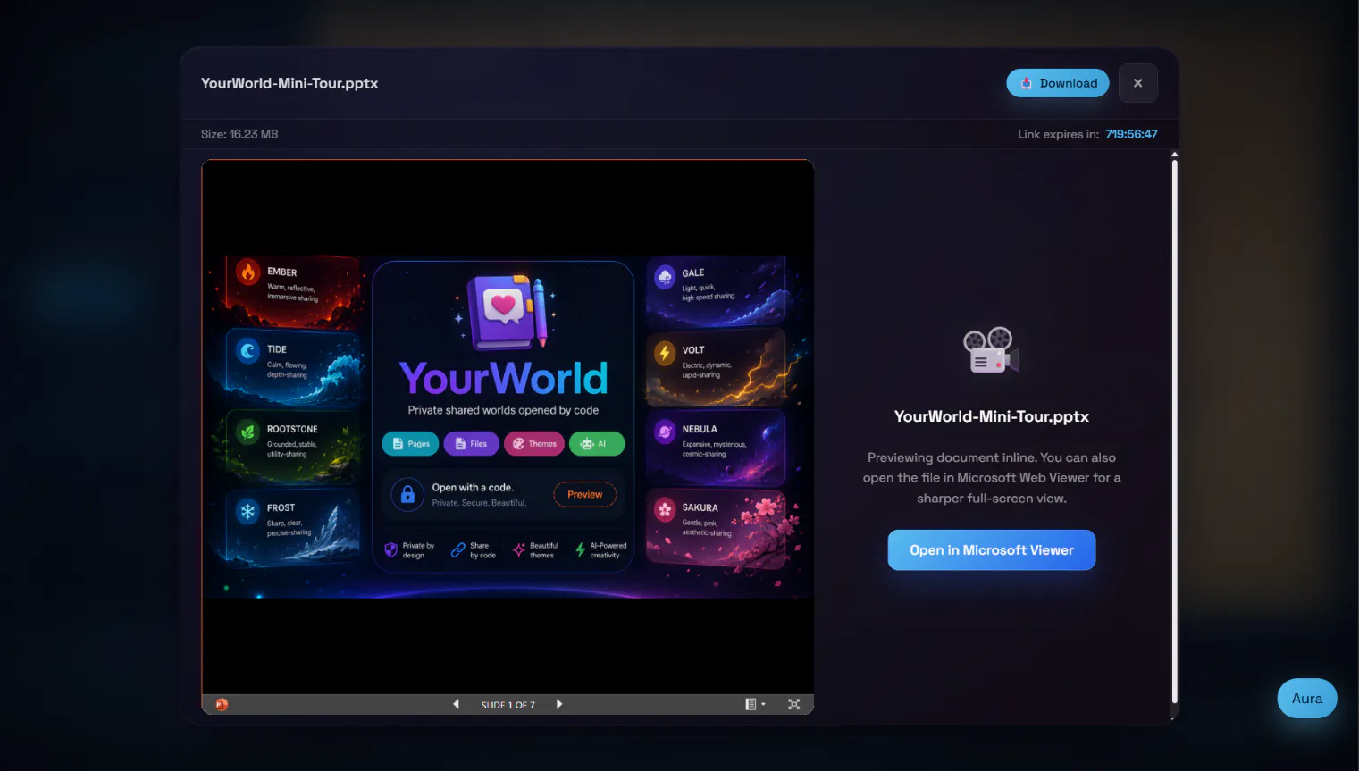 YourWorld gallery image