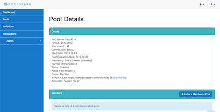 PoolSpark Rotating Money Pools gallery image