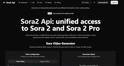 Sora 2 API & Sora 2 Pro API gallery image