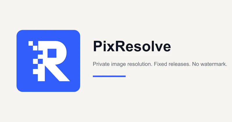 PixResolve screenshot 1
