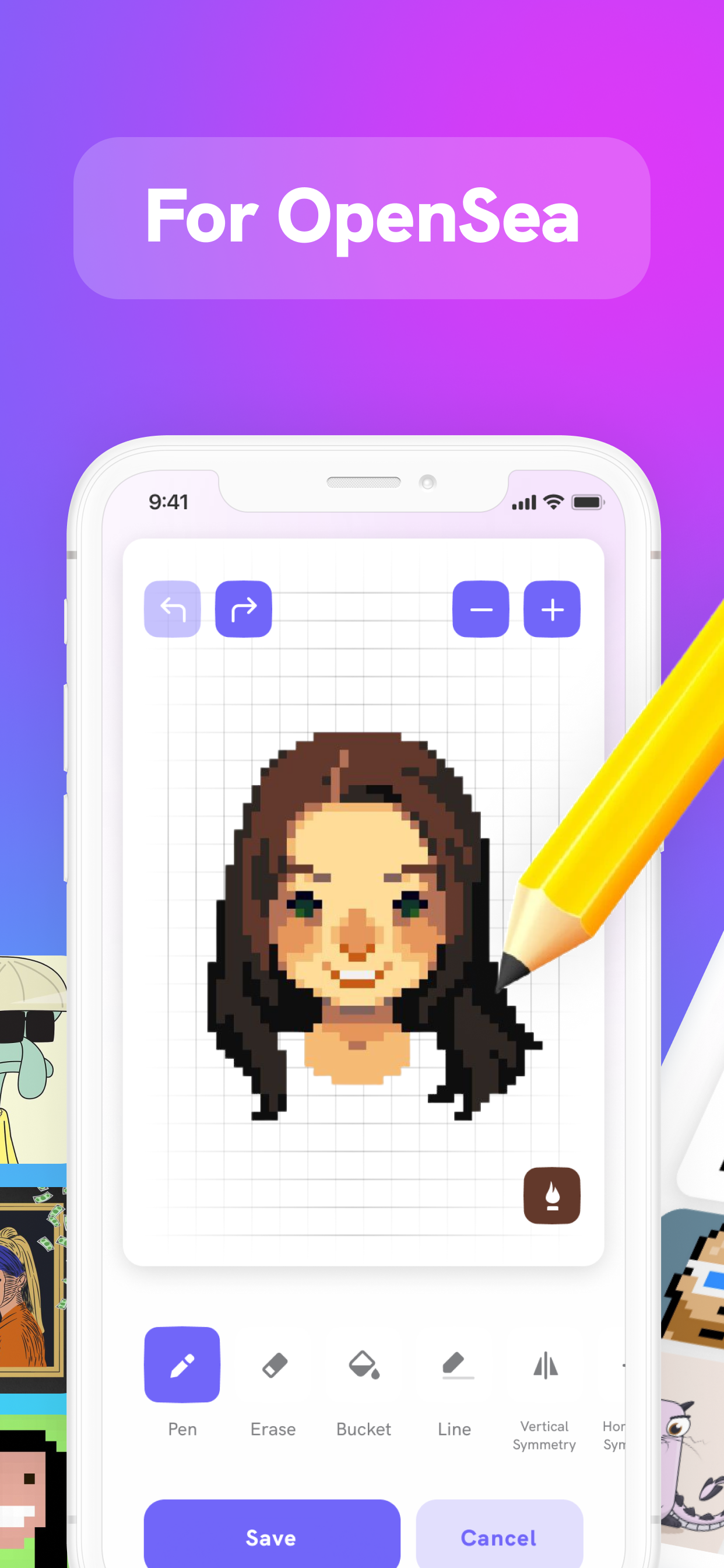 NFT Pixel Creator gallery image