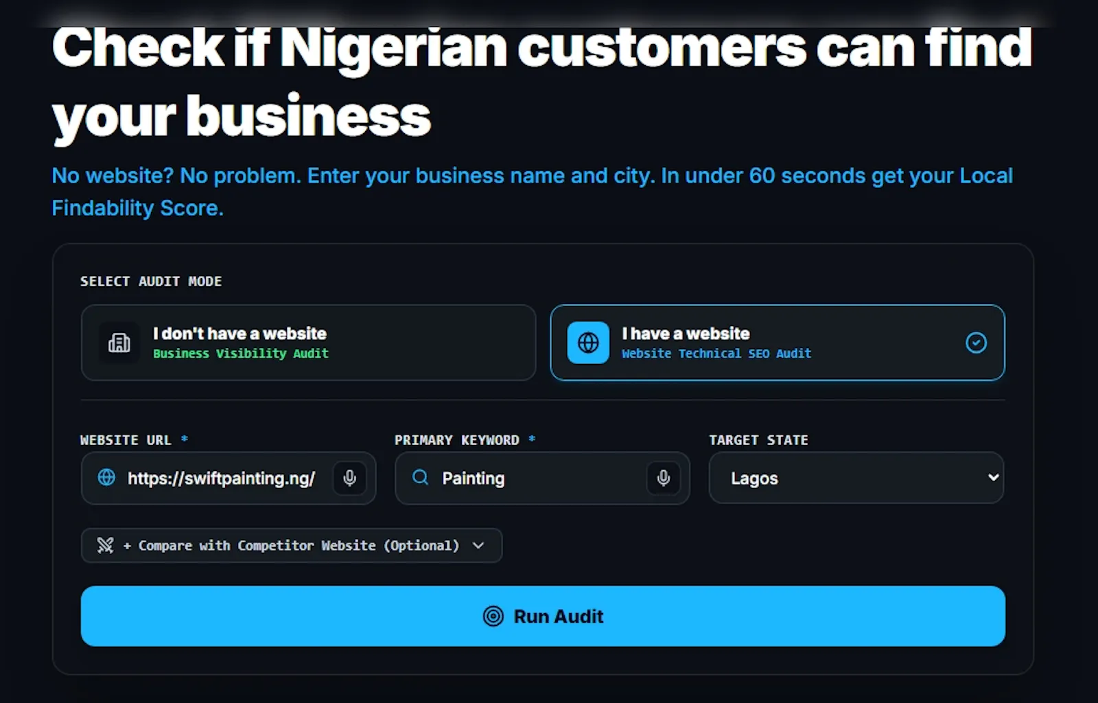 SEO Checker Nigeria screenshot 2
