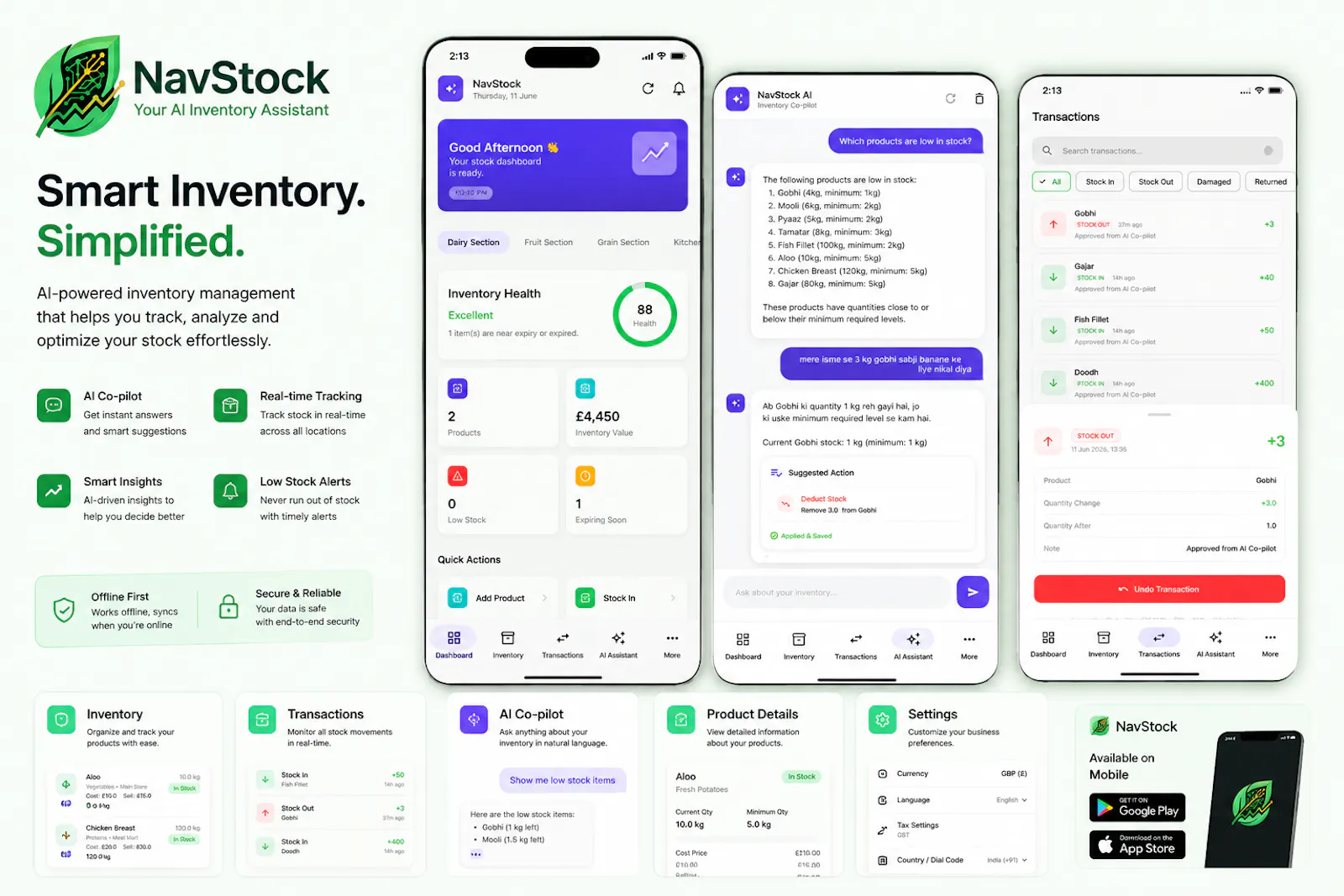 NavStock screenshot 2