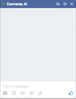 Converse AI for Messenger