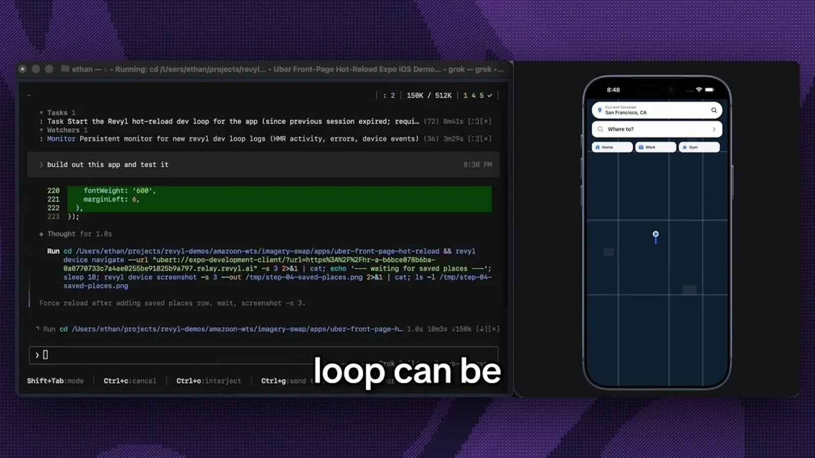 Revyl screenshot 1 (video preview)