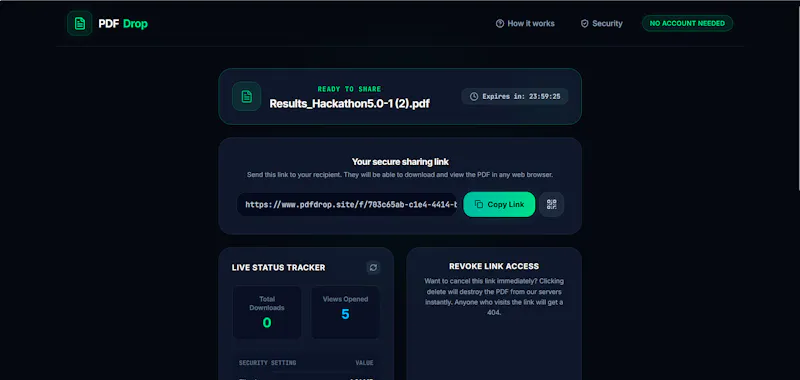 PDF Drop screenshot 5