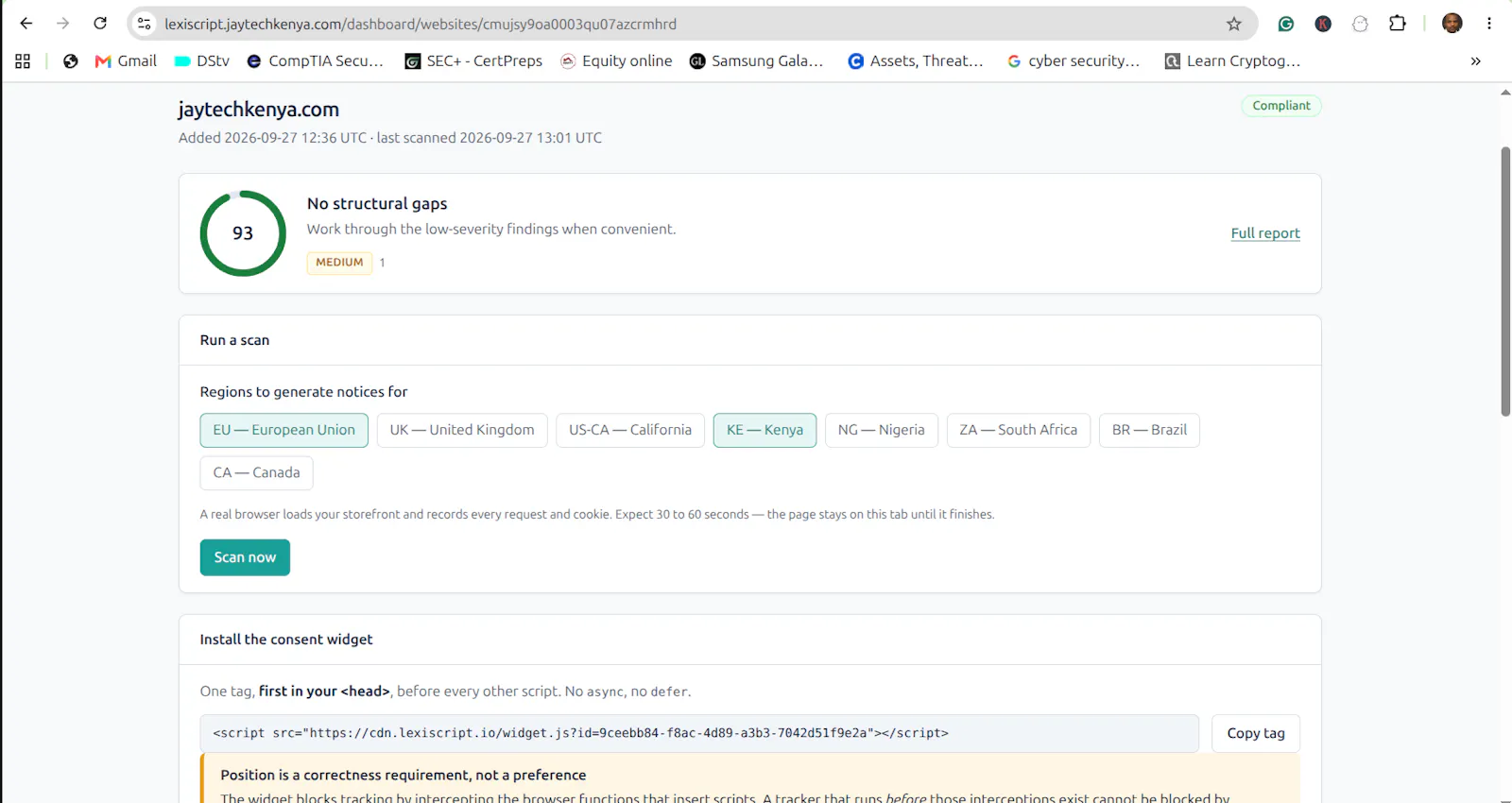 Lexiscript screenshot 3