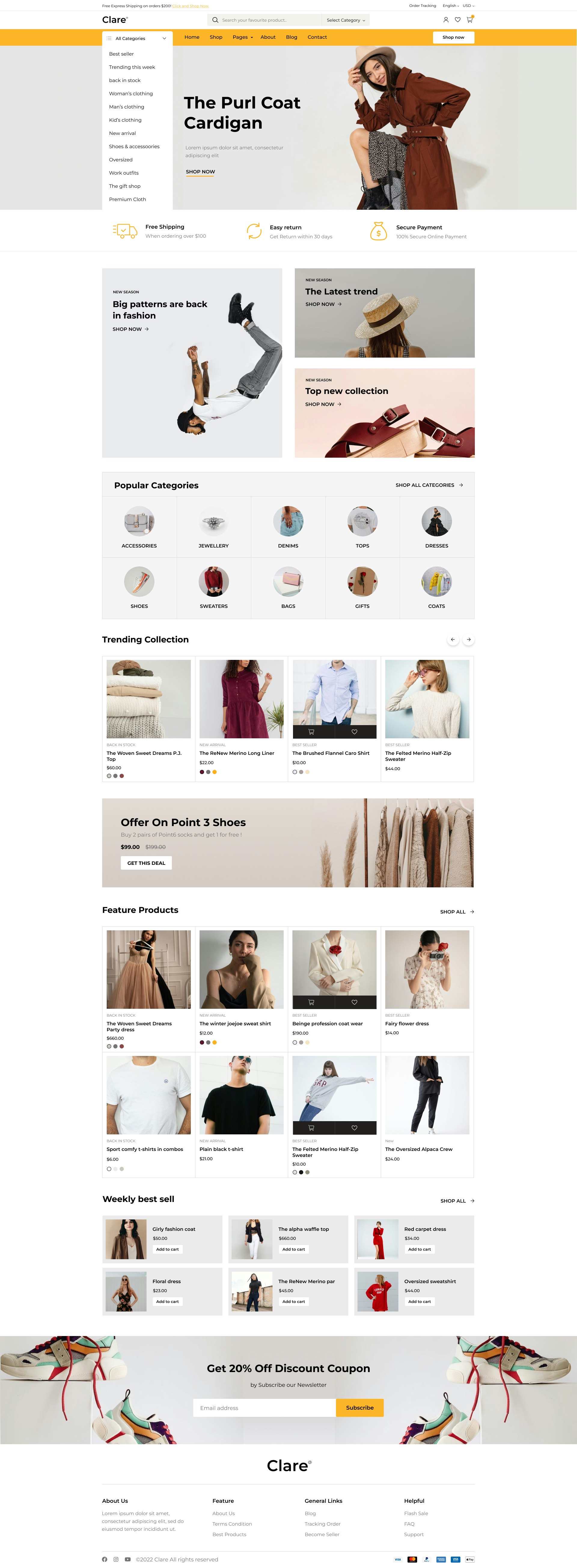 Next.js Template eCommerce media 26